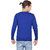 Concepts Royal Blue Men's Full Sleeves Sweater