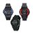 Sports Set of 3 New Collection 7light Digital Wrist Watch - For Boys, 7L3BlRB