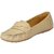 FAUSTO Cream Women's Loafers and Mocassins