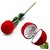 Red Rose Ring Box For Love Set of 2