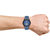 Gen-Z Maverick blue dial denim analog watch