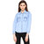 Matelco Ice Blue Denim Full Sleeves Causal Shirt for Women and Girls (denimST001)