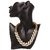 Combo of 2 oxidised  beads  necklace + oxidised earring