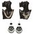 Combo of 2 oxidised  beads  necklace + oxidised earring