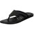 FAUSTO Black Men's Flip Flop and House Slippers