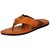 FAUSTO Tan Men's Flip Flop and House Slippers