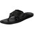 FAUSTO Black Men's Flip Flop and House Slippers