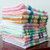 BestWell Fashion Cotton Multi Color Face Towels (25CM x 25 CM) Combo Of 5