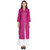 Seune Women's Cotton Long Sleeve Kurti  - Pink