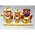 ECraftOdisha Brings You A Beautiful Handcraft Colorful Religious And Spiritual Home Decor Marble Idol Of Lord Krishna Jagannath Balaram And Subhadra. Size In Cms (8x10x4)