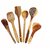 Onlineshoppee Handmade Wooden Serving Spoons Combo