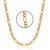 GOLD PLATED designer chain (SACHIN TENDULKAR STYLE) for men in 21 Inch length