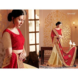Shopclues sarees party wear sales embroidery
