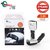 myTVS Car Mobile Charger 3.4 Amps 2 Usb Output With Display- White (2 Years Warranty!)