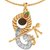 Dare by Voylla Madhusudhan Rudraksha Studded Pendant With Chain For Men