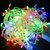 10+10+10 Meters Set of 3 Pcs. Multicolour LED Ladi Festival String Light Diwali Home Decoration