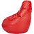 Home Berry XL Red Bean Bag (Without Beans)