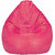 Home Berry XL Pink Bean Bag (Without Beans)
