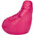 Home Berry XL Pink Bean Bag (Without Beans)