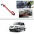 AutoStark 3r Red Car Steering Wheel Lock Pedal Saftey Interior Accessories For Hyundai Santro Xing