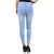 Angela Women Slim ice blue,  Fit Ankle length jeans