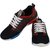 AADI BLACK & RED SPORTS SHOES