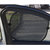 MOCOMO Imported Set Of 2 Pair (4 Pieces) - Black Foldable Car Window Sun Shade Sunshade Mesh ( Black)