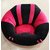 KapsonDecor Cotton Toddlers Training Seat Baby Safety Sofa Dinning Chair Learn to Sit Stool (PINK-BLACK)