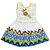 Saareh White Cotton Frock for girls