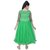 Saarah Green Dress For Girls