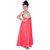 Saarah Pink Net Gown for Girls