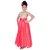 Saarah Pink Net Gown for Girls