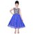 Saarah Blue A-Line Dress for girls