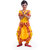 Fancydresswale Bharatnayam Dance Yellow dress Costume For Kids