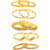 Shostopper Jewellery Combo Of Five Trendy Traditional Bangles Set For Women and Girls