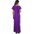 Glossia Purple  Cotton Nighty & Night Gowns