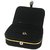 ADWITIYA Set of 2 - Black Velvet Ring Folder Storage Case Travel Friendly Gift Paperboard Jewelery Box