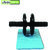 URBAN SHOPIEE Plastic  Rubber Ab Roller ( Black 1 Pc 32 Cm )