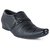 Aadi Men's Black Faux Leather Slip On Formal Shoes