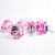 Casa Decor Pack of 6 Diamond Crystal Pink Glass Melon Dresser Knobs Drawer Cabinet Knobs Handle Decorative Hardware