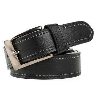 Buy Winsome Black Stitching Belt for Men's Online @ ₹225 from ShopClues