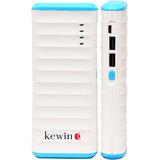 kewin PB-11K1 Fast Charging High Quality 11000 mAh Power Bank with 6 Months Manufacturing Warranty( Colour : White & Blue )