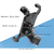 Autonext Universal 360 Degree Rotating Mobile Phone Mount Stand For Bikes (Black)