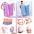 BANQLYN Combo Offer, Bath Ta Robe A Convenient Wearable Towel Free Size + Hair Wrap Towel (Colour May Vary)