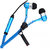 Zipper Earphones Headset with 3.5mm Jack Stereo Microphone Mic Earbuds