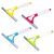 kudos Cleaning Glass Wiper / Window Cleaner Brush for Home Cleaning  (Assorted colors)