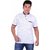 Vivid Bharti Dots Print White T-shirt