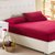 SleepDry Fitted Maroon Double Size Mattress Protector