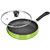Sheffield Classic Induction Non-Stick 3 Mm Fry Pan With Lid 11.5 Red (SH-4002)