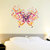 Sree Cart Small Wall sticker decals Artificial and multicolor butterfly Sticker